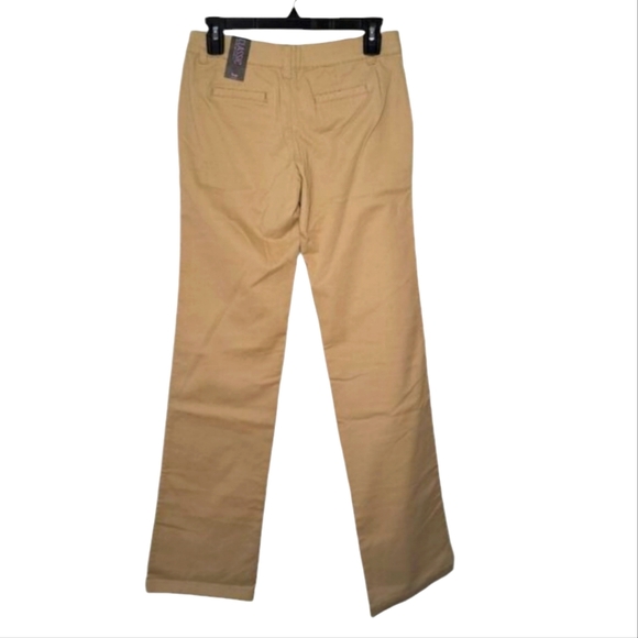 NEW Aeropostale Classic Twill Khaki Pants Size 0 Long - Picture 3 of 7